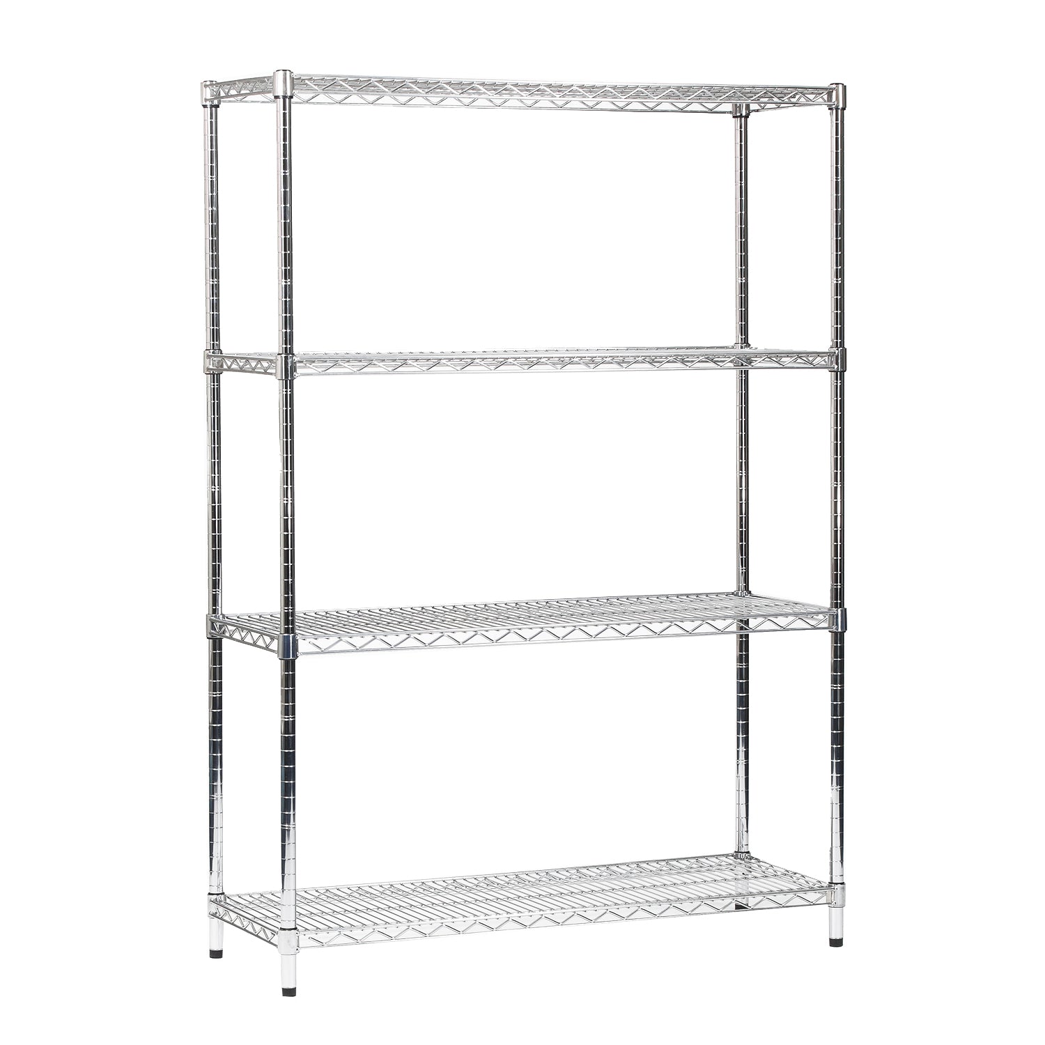 Chrome Wire Shelving Unit (1800mm High) 4 or 5 Tier – Stored & Handled